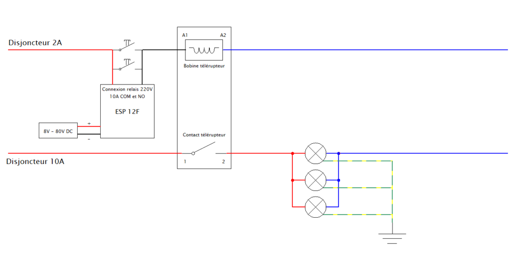Piloter un télérupteur avec un ESP et Tasmota