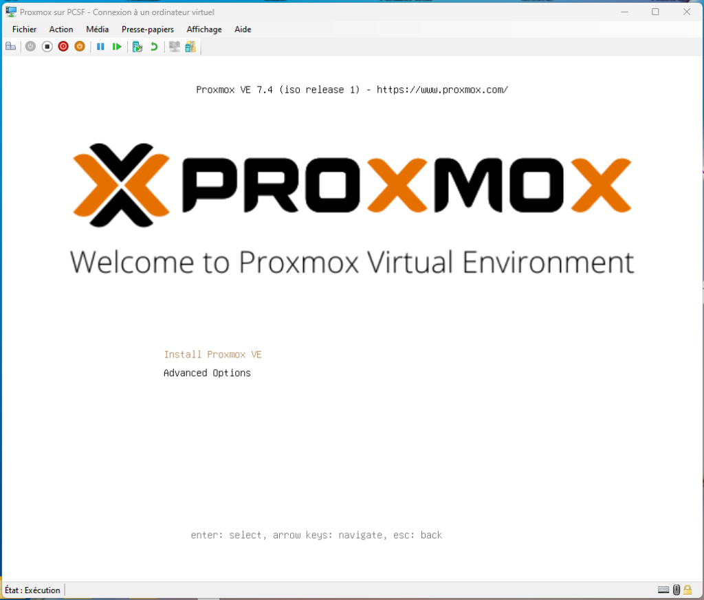 Comment installer Proxmox et créer une VM