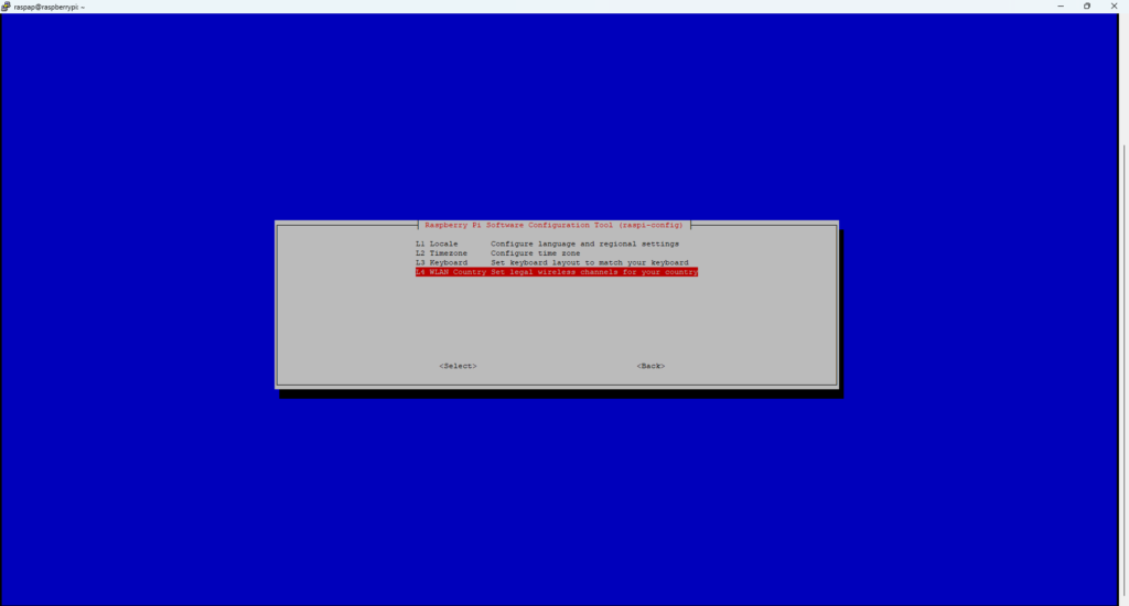 WLAN Country