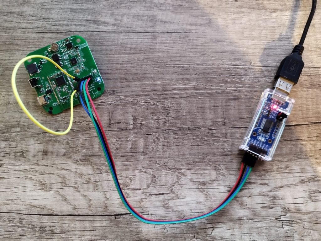 Connexion du module au ftdi