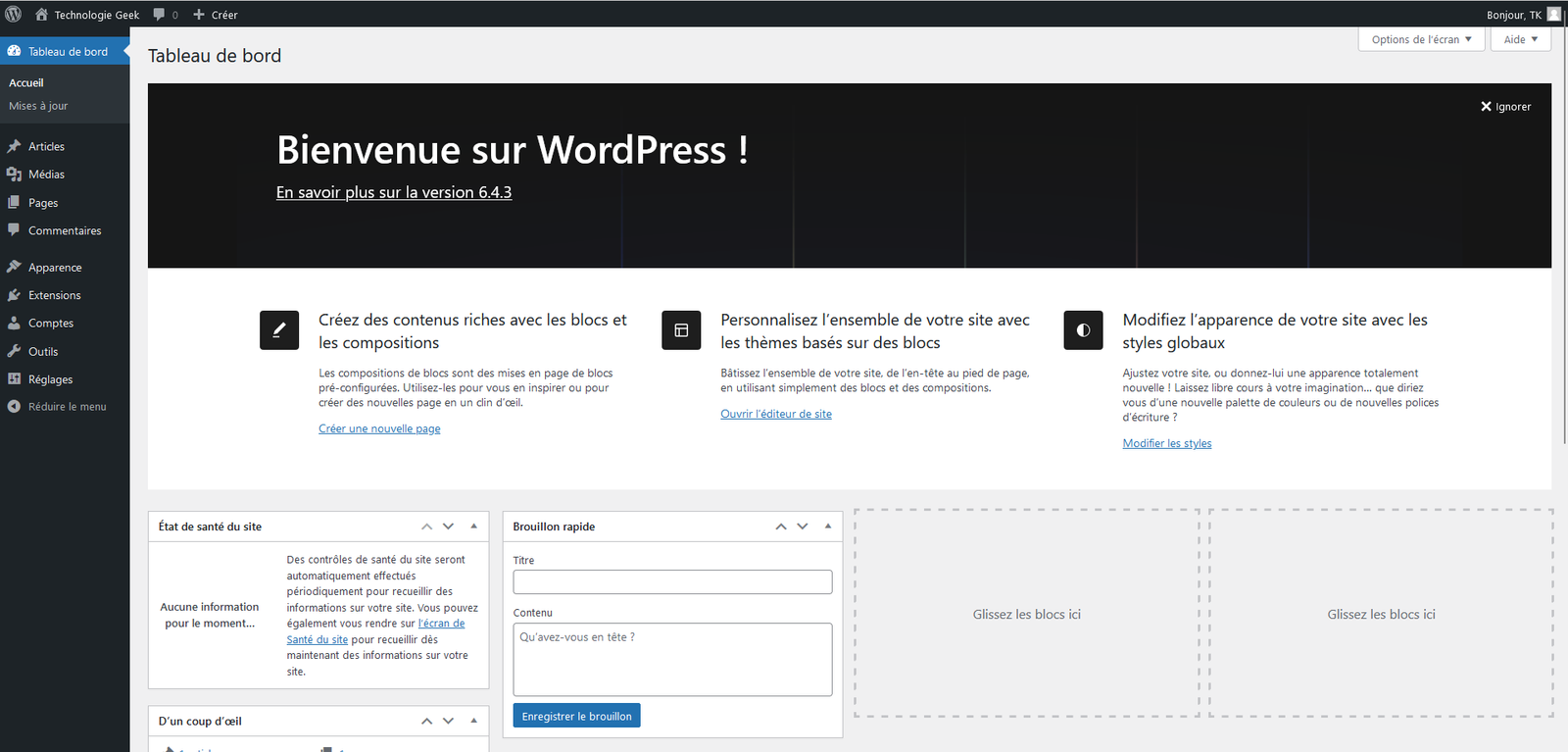 Comment installer WordPress sur Debian