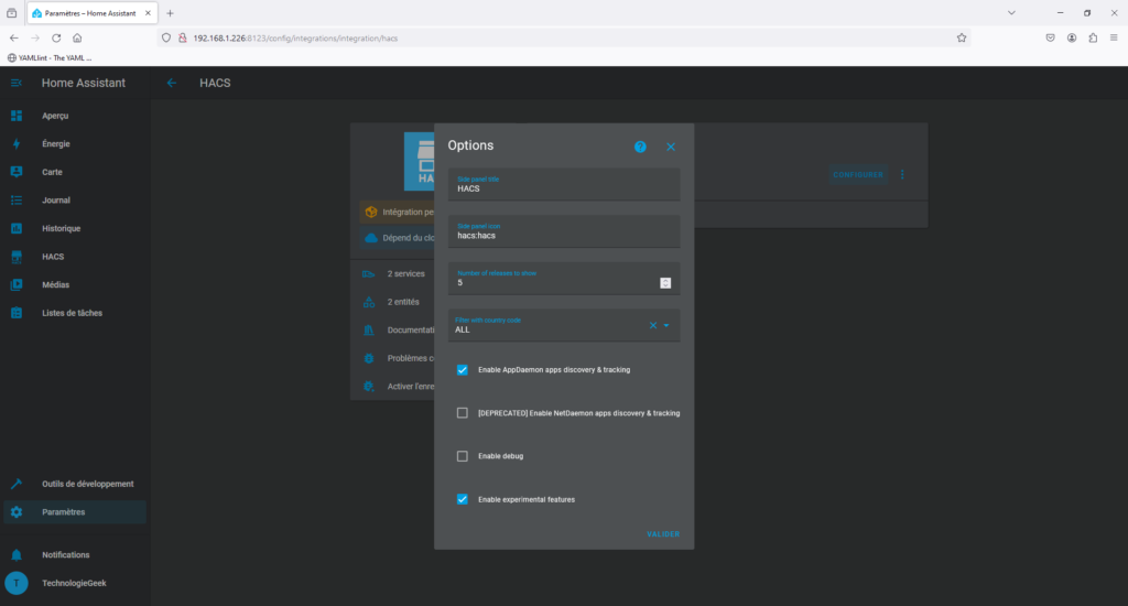 Flasher le NSPanel avec Tasmota et Lovelace-ui