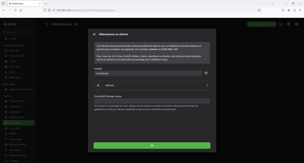 Comment déployer Emby sur Docker