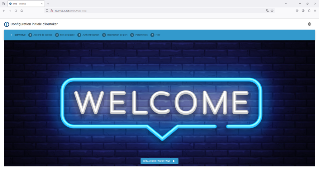 Installer ioBroker sur Docker