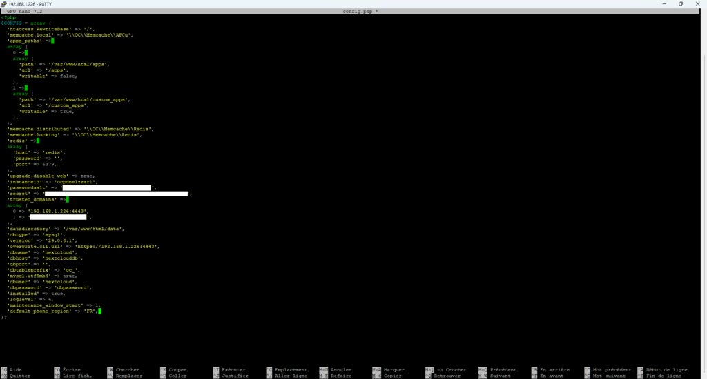 Installation de Nextcloud sur Docker