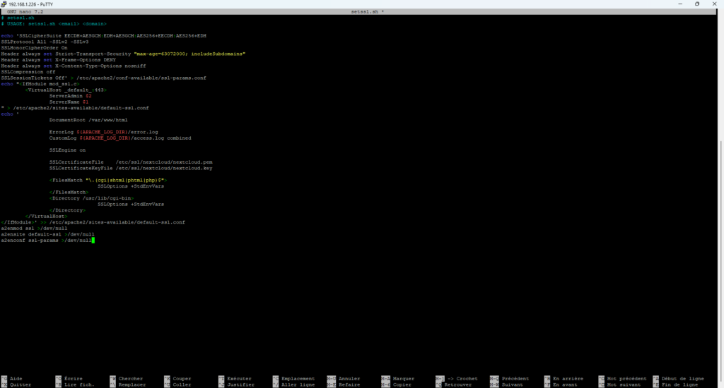 Nextcloud sur Docker