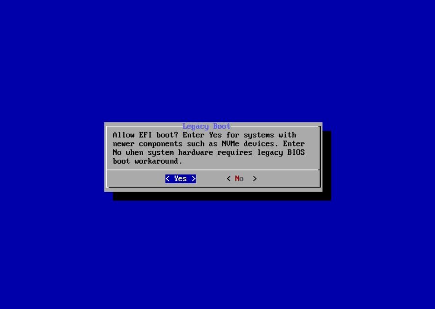 Installation de TrueNAS Scale