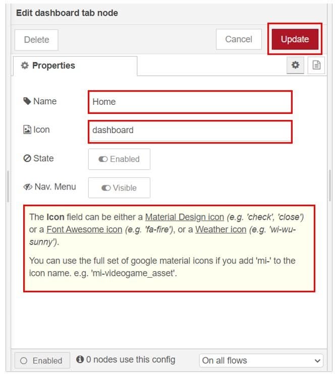Automatisation MQTT dans Node-Red