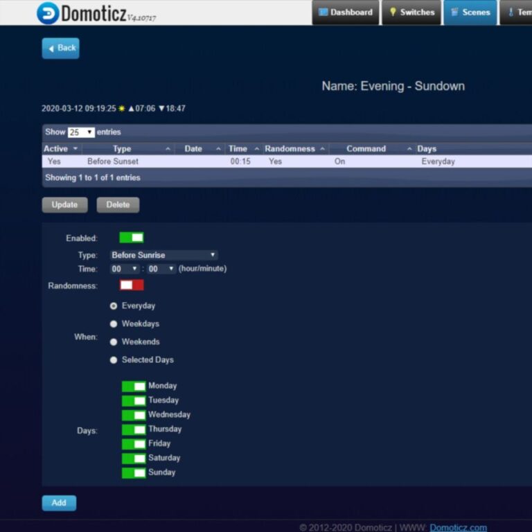 Installation facile de Domoticz