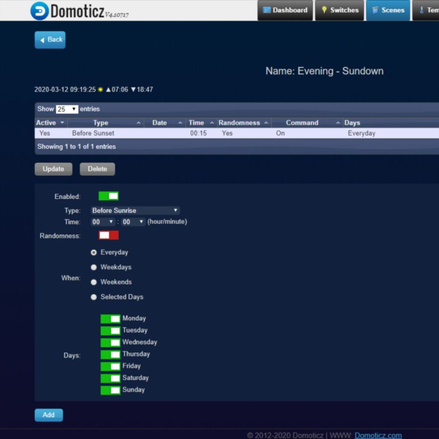 Installation facile de Domoticz