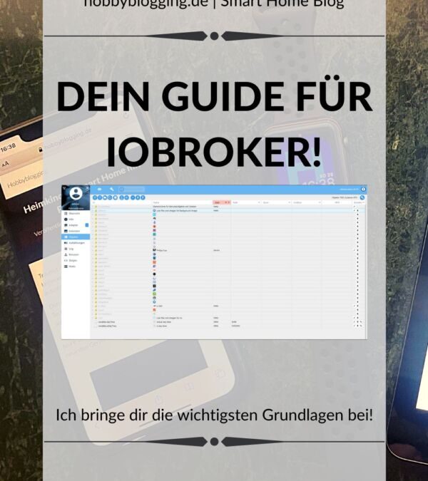 Comment personnaliser un tableau de bord domoticz avec l’interface graphique iobroker docker