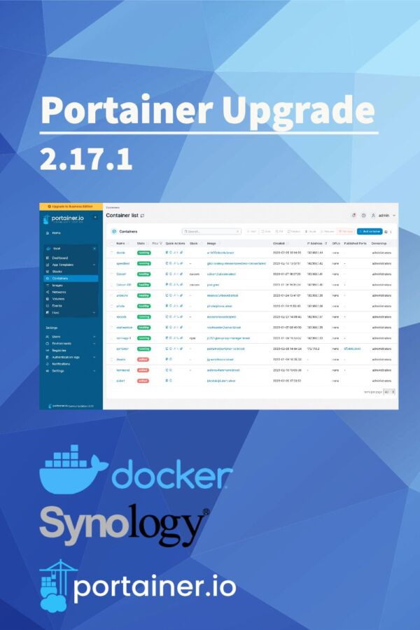 Installation facile de Portainer