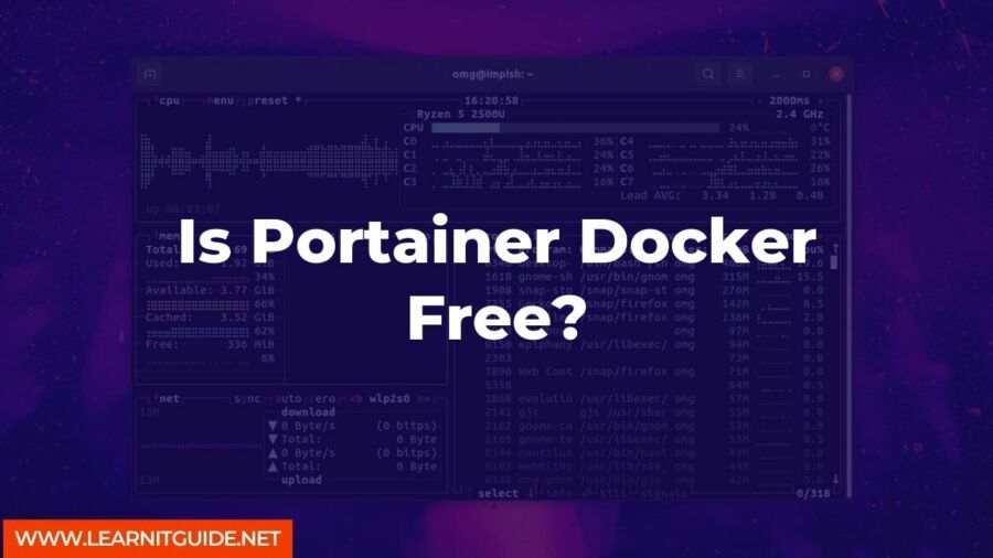 Configuration Docker avec Portainer