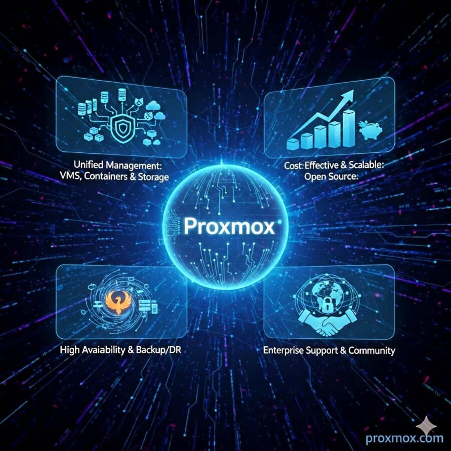 Installation Proxmox pour domotique