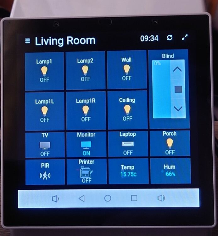 Automatisation avec NSPanel Home Assistant