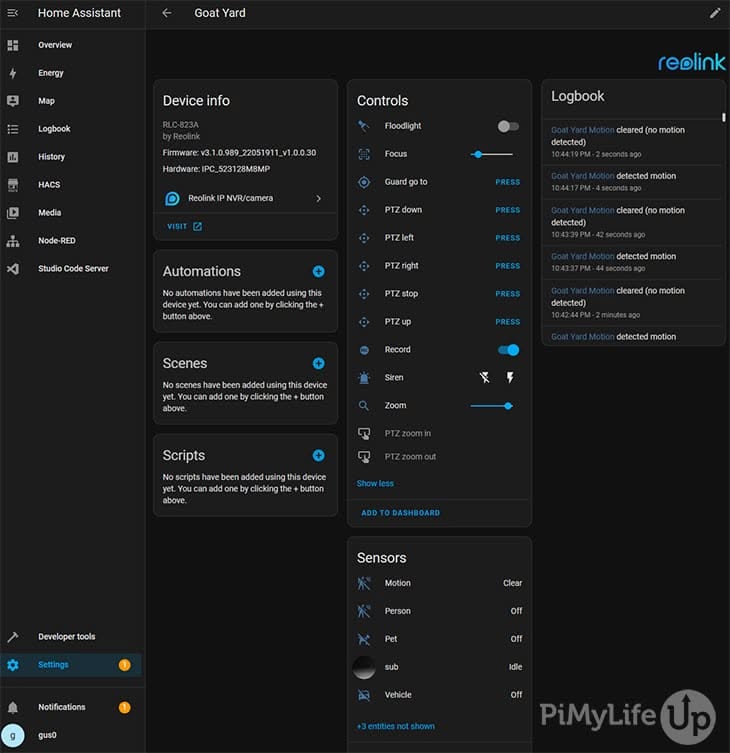 Configuration NSPanel pour maison