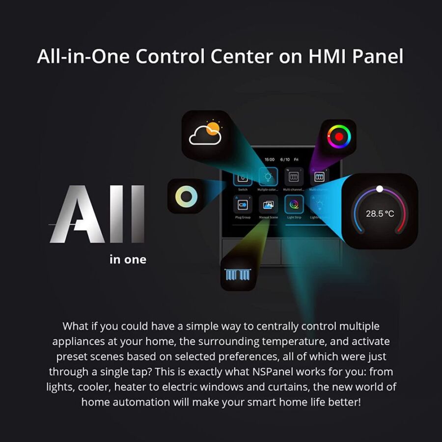 Intégration NSPanel Home Assistant