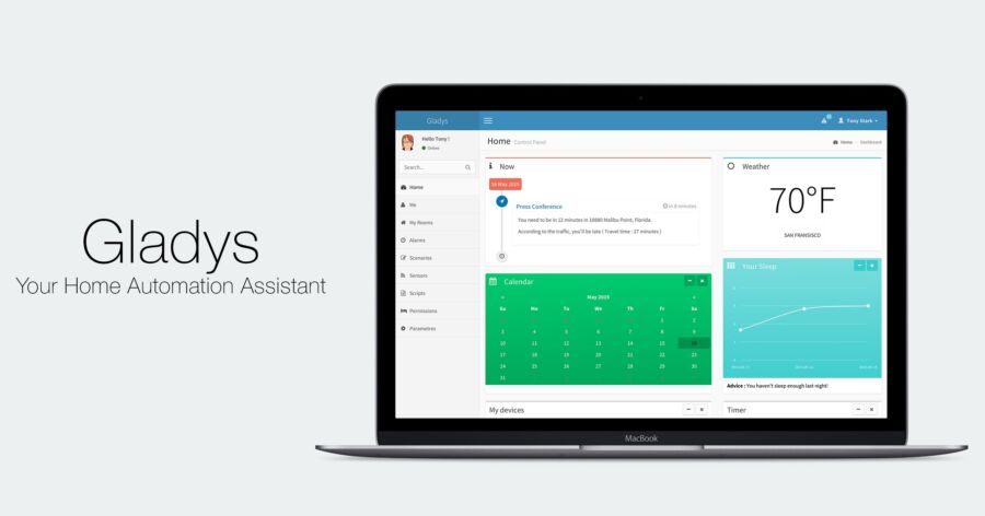 Gladys Assistant avec Docker