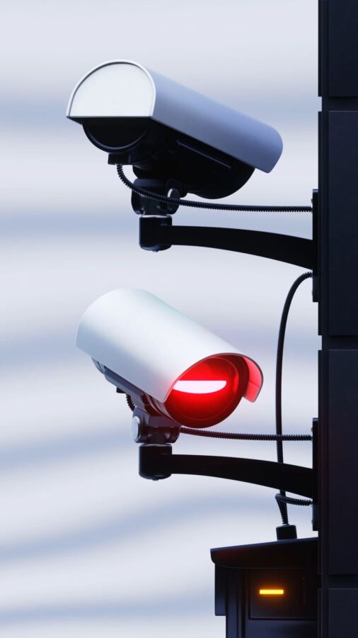 caméra de surveillance connectée