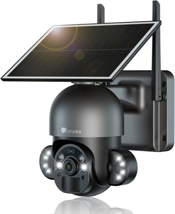 Caméra surveillance extérieur autonome