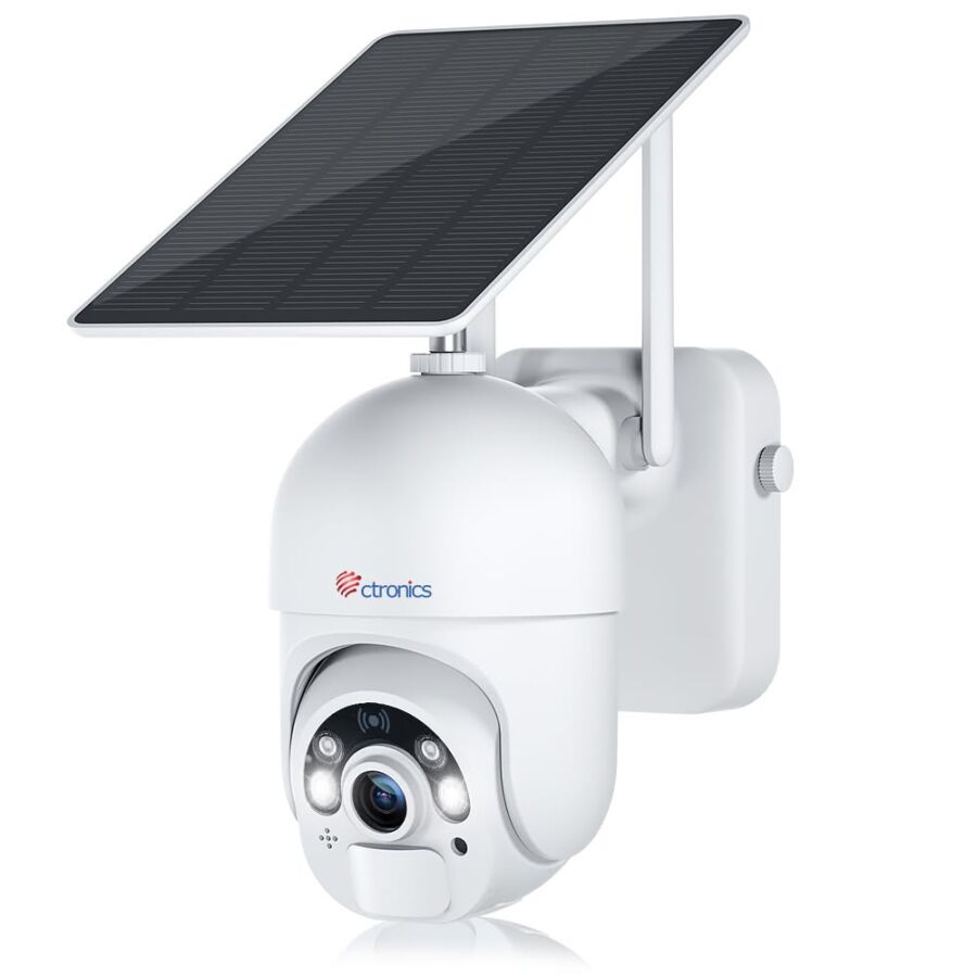Autonomie caméra surveillance extérieur