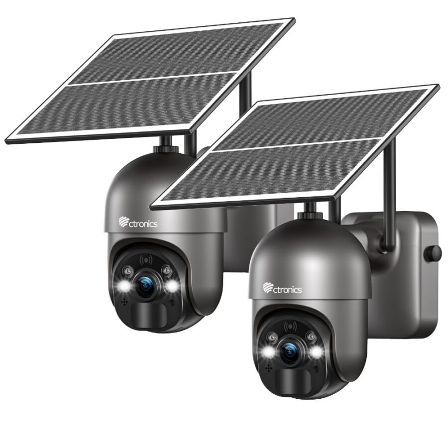 Caméra surveillance extérieur autonome