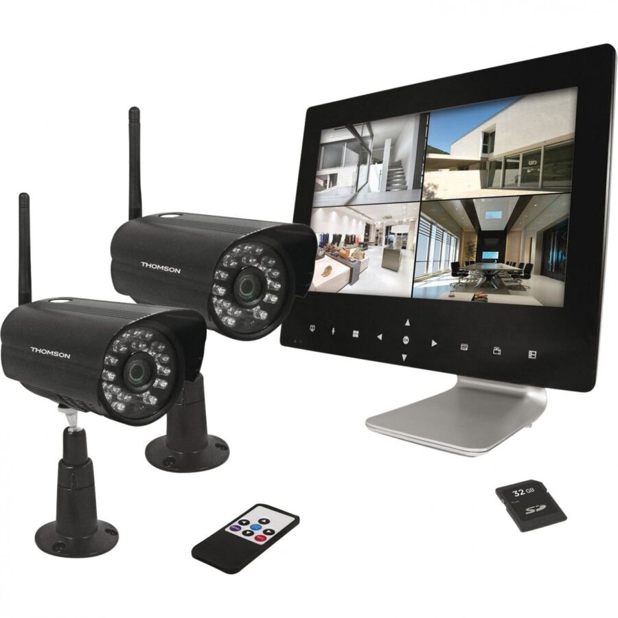Surveillance extérieure sans câbles