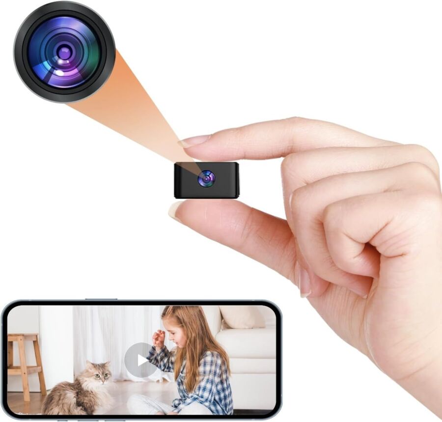 caméra invisible sécurité
