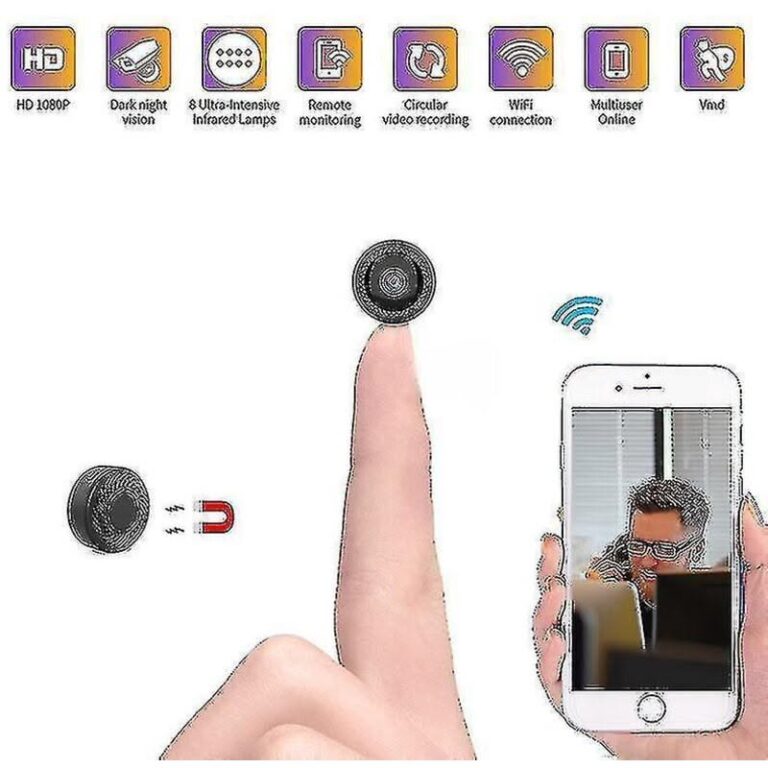 Mini caméra espion IP