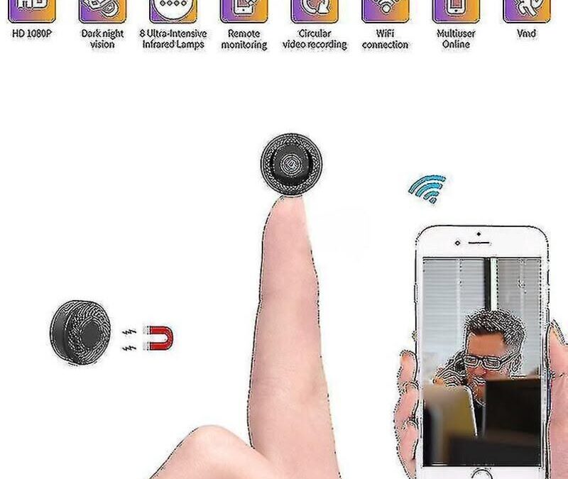 Mini Caméra Espion Wifi : Surveillance en temps réel