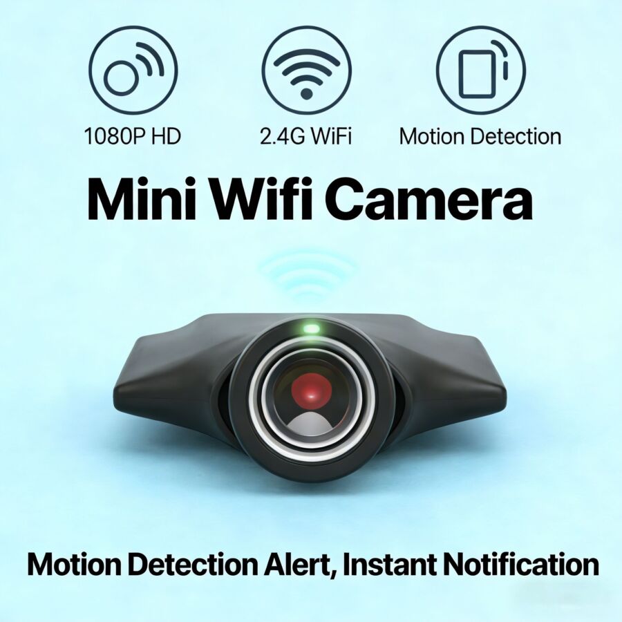 Mini caméra espion IP