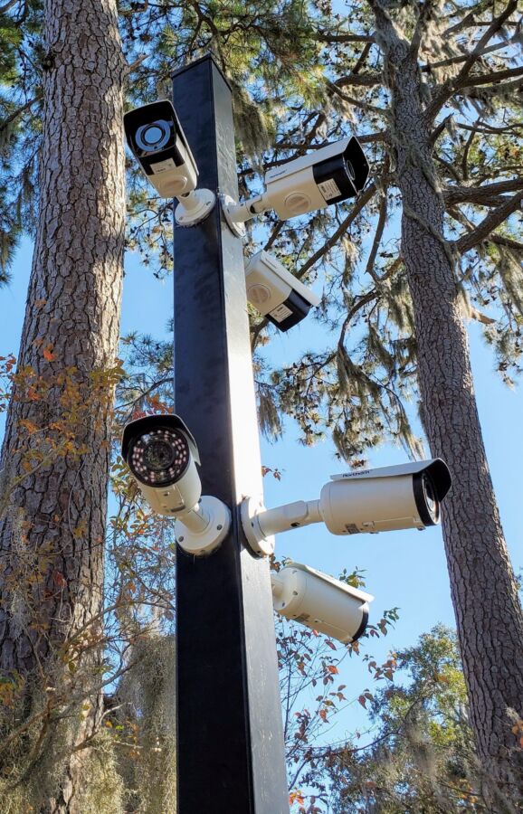 Surveillance extérieure discrète