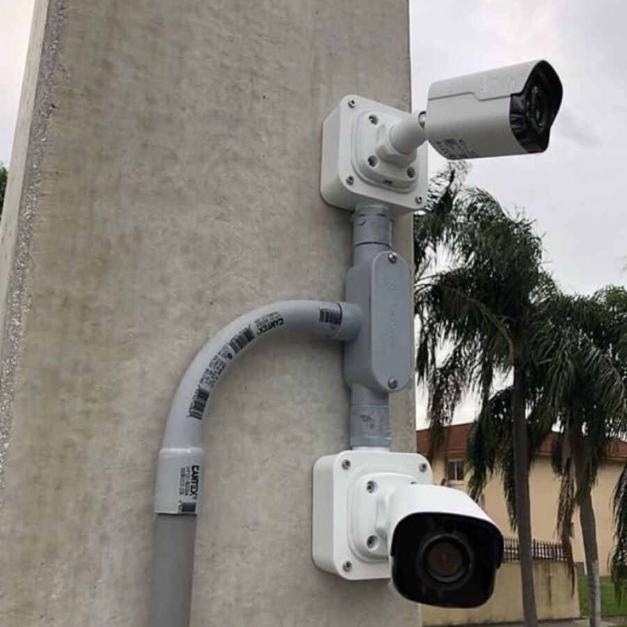 Surveillance extérieure discrète