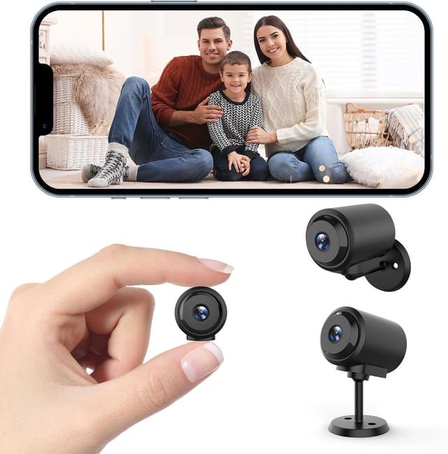 Mini caméra extérieure discrète